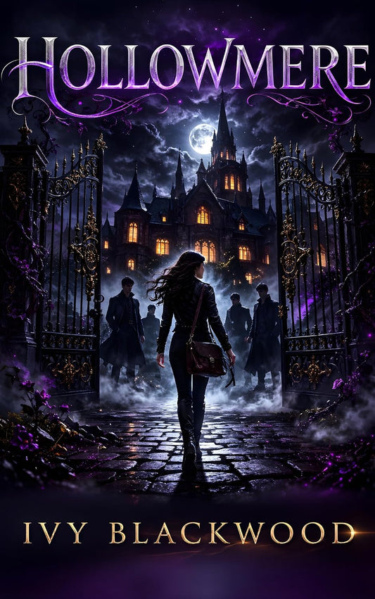 HOLLOWMERE: A Dark Reverse Harem Paranormal Gothic Academy Romance (The Hollowmere Legacy Book 1)