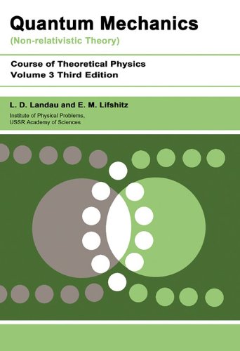 Quantum Mechanics: Non-Relativistic Theory