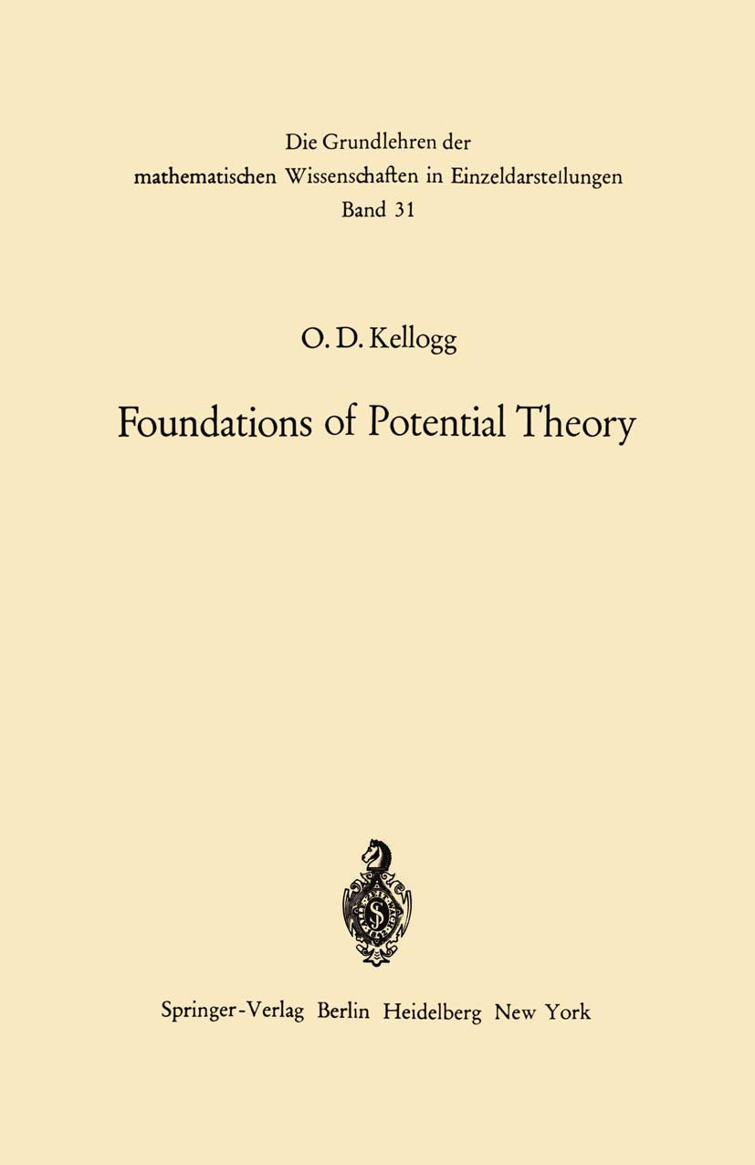 Foundations of Potential Theory (Grundlehren der mathematischen Wissenschaften, 31)