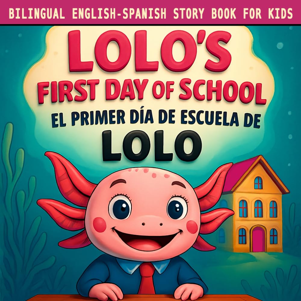 Bilingual English Spanish Story Book for Kids: Lolo’s First Day of School / El Primer Día de Escuela de Lolo: Bilingual Children’s Bedtime Story & ... Confidence (Lolo’s Bilingual Adventures)