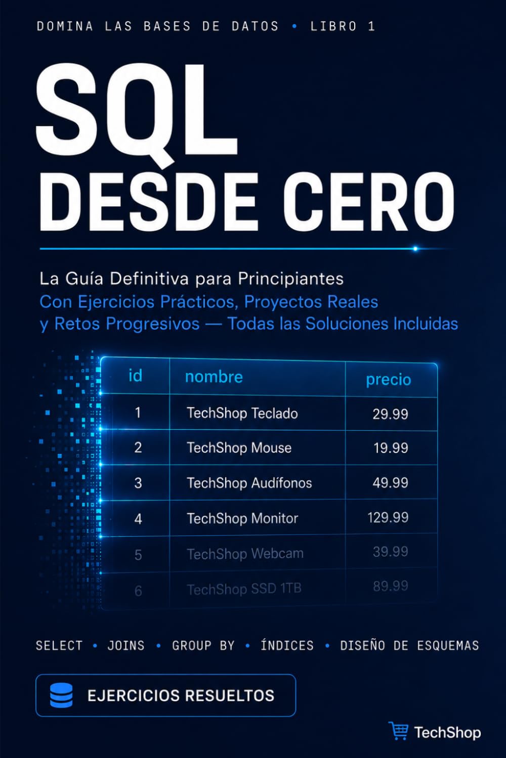 SQL Desde Cero Aprende Bases de Datos con Ejercicios Reales: La Guía Definitiva para Principiantes Con Ejercicios Prácticos, Proyectos Reales y Retos ... (Domina las Bases de Datos) (Spanish Edition)