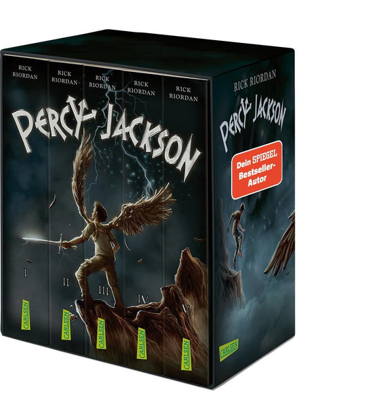 Percy Jackson: Taschenbuchschuber: Band 1-5 des modernen Jugendbuch-Klassikers in einem Schuber – für Fantasy-Fans ab 12 Jahren