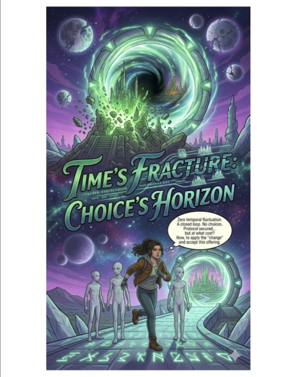 Time's Fracture Choice's Horizon (Multiverse Time Travel)