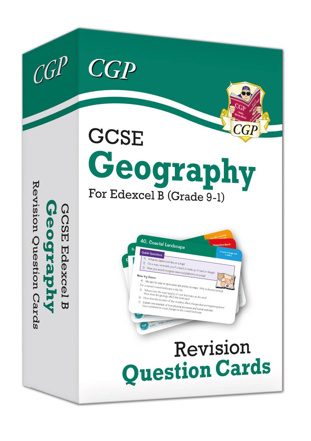 New Grade 9-1 GCSE Geography Edexcel B Revision Question Cards: ideal for catch-up and the 2022 and 2023 exams (CGP GCSE Geography 9-1 Revision)