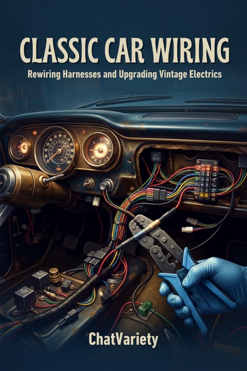 Classic Car Wiring: Rewiring Harnesses and Upgrading Vintage Electrics (Classic Car Restoration Series Book 5)