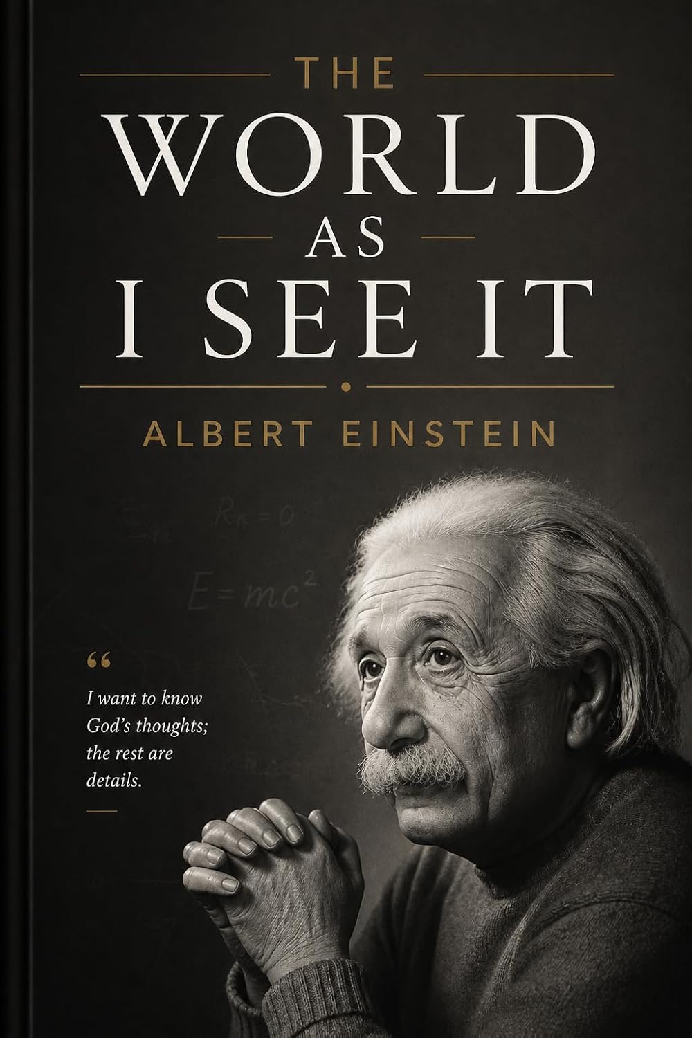 THE WORLD AS I SEE IT