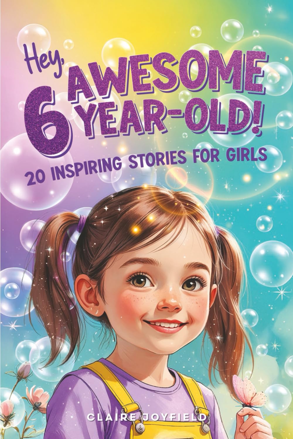 Hey Awesome 6 Year Old! 20 Inspiring Stories for Girls: Fun Tales of Confidence, Kindness, Friendship, Imagination, and Trying New Things (Hey Awesome! Series) (Hey You are Awesome!)