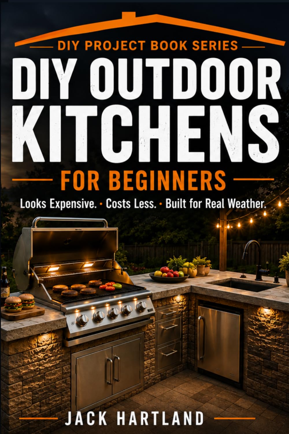DIY OUTDOOR KITCHENS FOR BEGINNERS Looks Expensive.: Looks Expensive. Costs Less. Built for Real Weather. (DIY Projects Book Series)