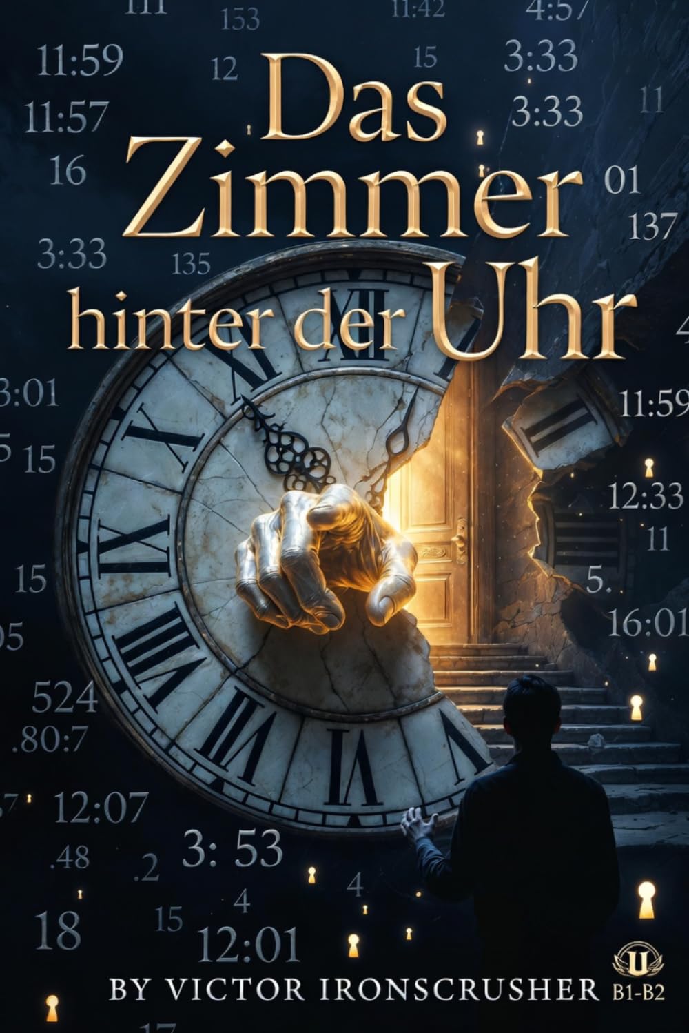 Das Zimmer hinter der Uhr: A German Graded Reader of Mystery, Memory, and Time: An Intermediate Novel for Language Learners (Level B1-B2) (German Edition)