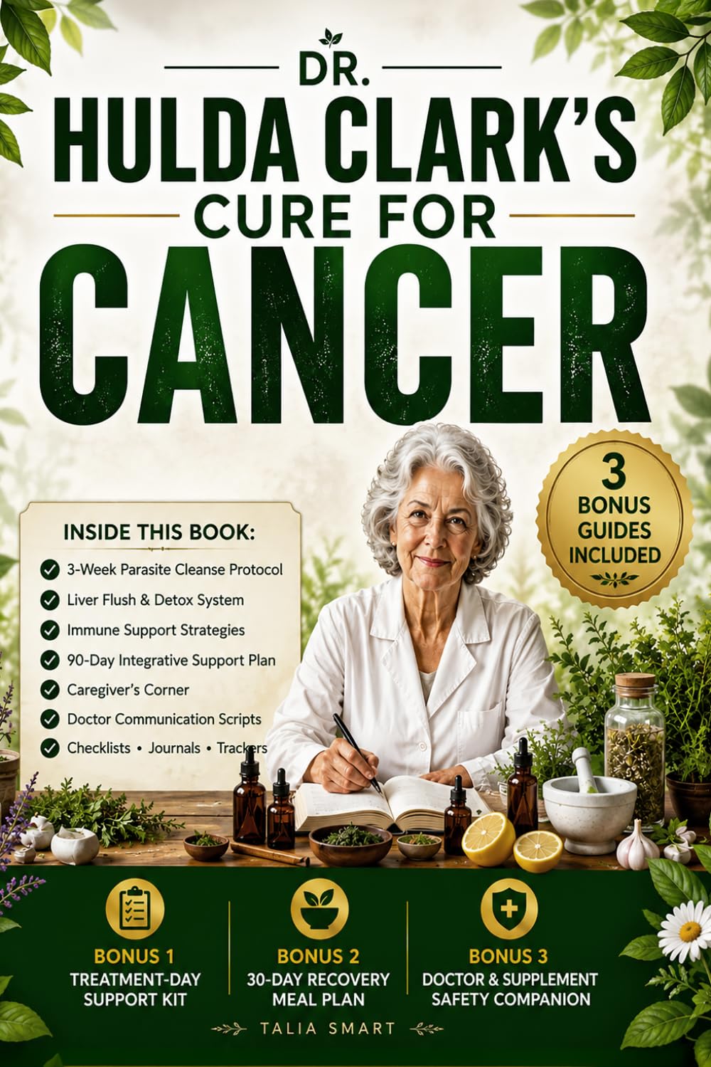DR. HULDA CLARK'S CURE FOR CANCER: A Step-by-Step Guide to Parasite Cleansing, Liver Detox and Immune Recovery Alongside Any Medical Treatment