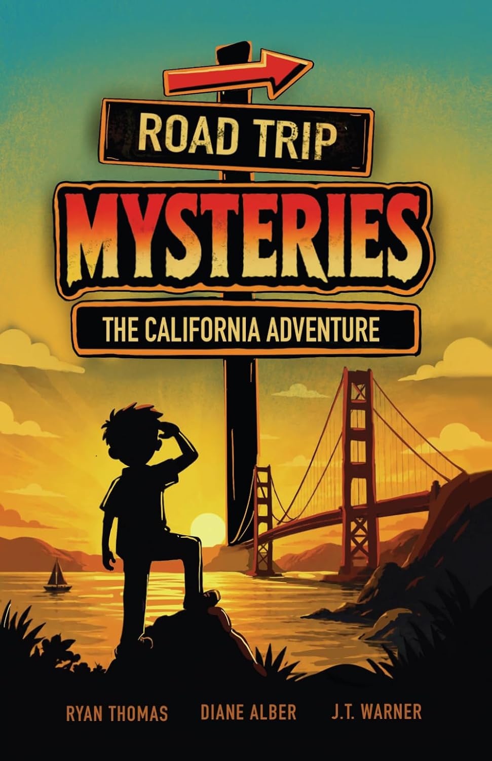 Road Trip Mysteries: The California Adventure (Dyslexia & ADHD-Friendly Chapter Books for Kids Ages 7-12)