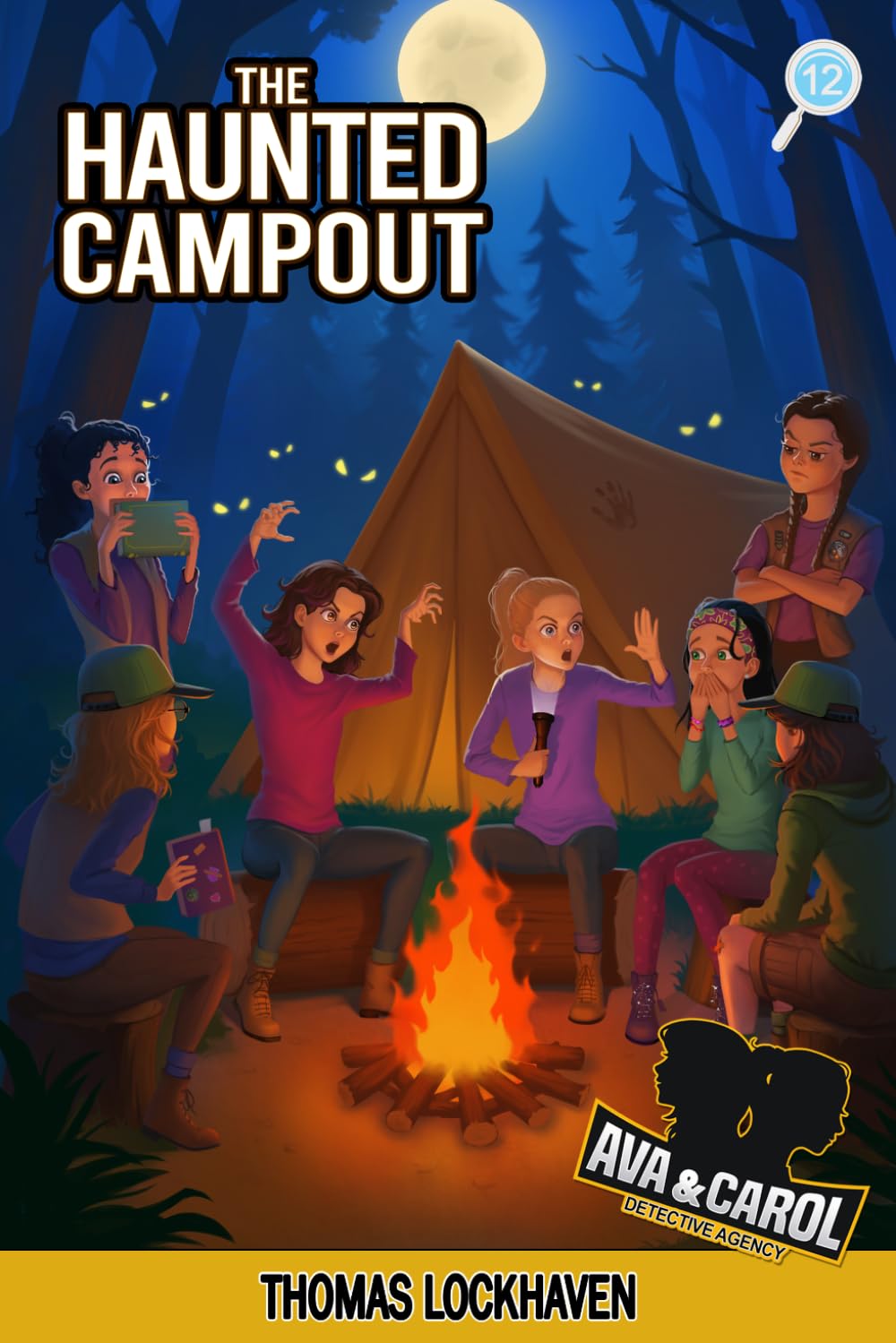 The Haunted Campout (Book 12): Ava & Carol Detective Agency