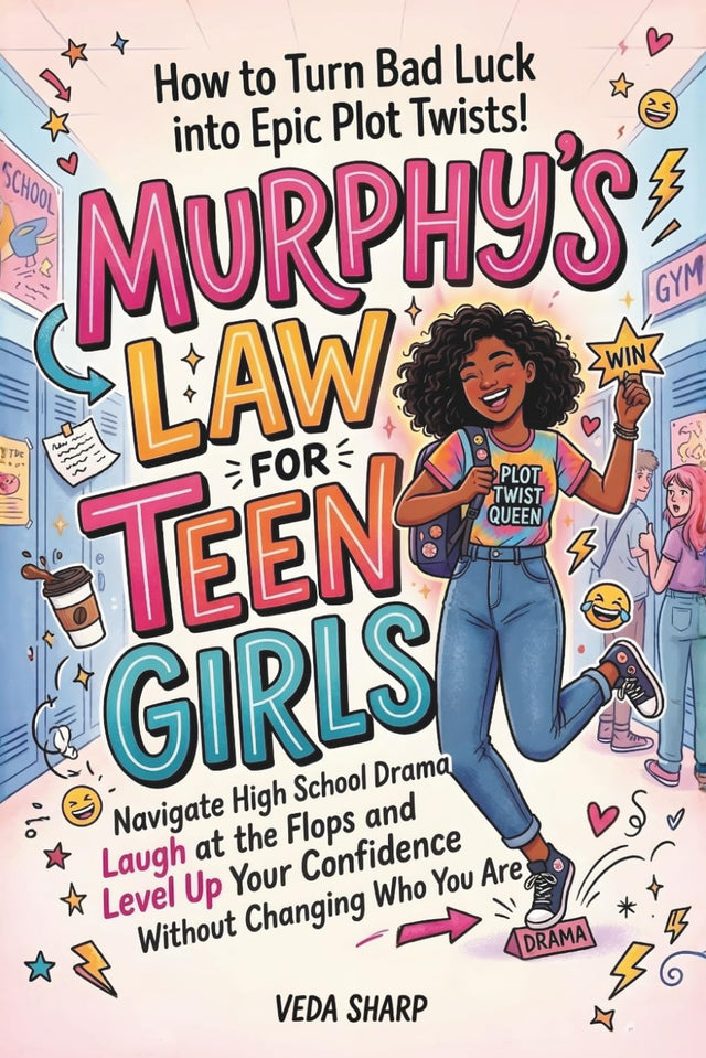 MURPHY'S LAW FOR TEEN GIRLS: How to Turn Bad Luck into Epic Plot Twists: Navigate High School Drama, Survive the Chaos, Laugh at the Flops and Level ... Who You Are (Murphy’s Law Survival Series)