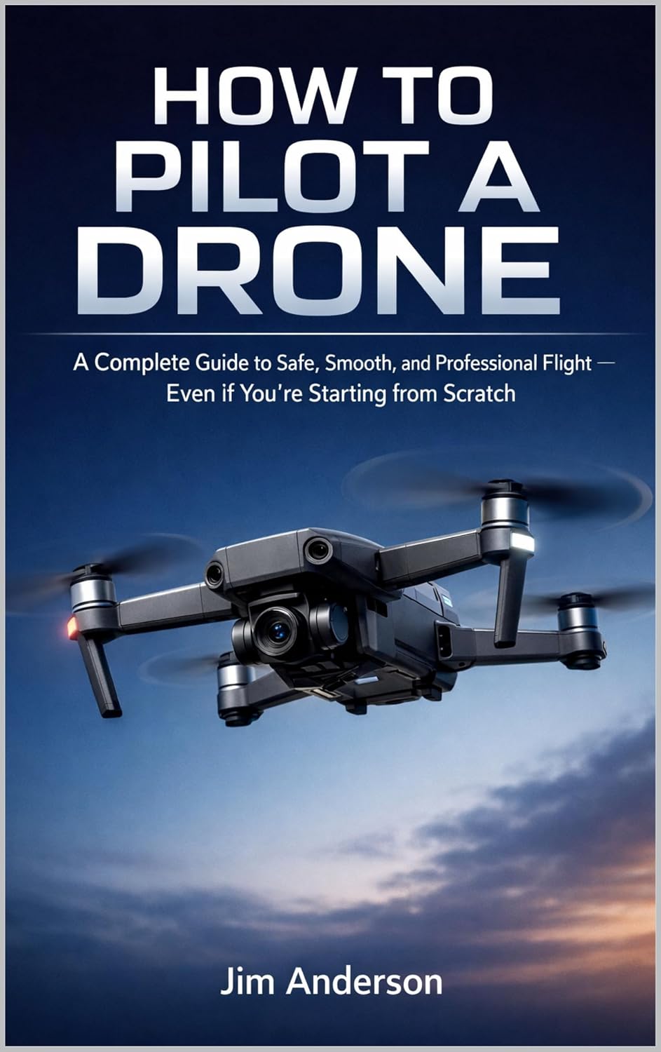 HOW TO PILOT A DRONE: A complete guide to safe, smooth, and professional flight, even if you're starting from scratch