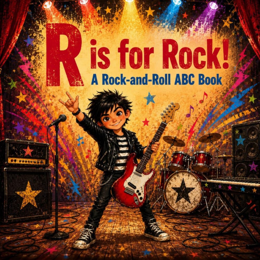 R is for Rock!: A Rock-and-Roll ABC Book for Kids (FunFirst ABC Books)