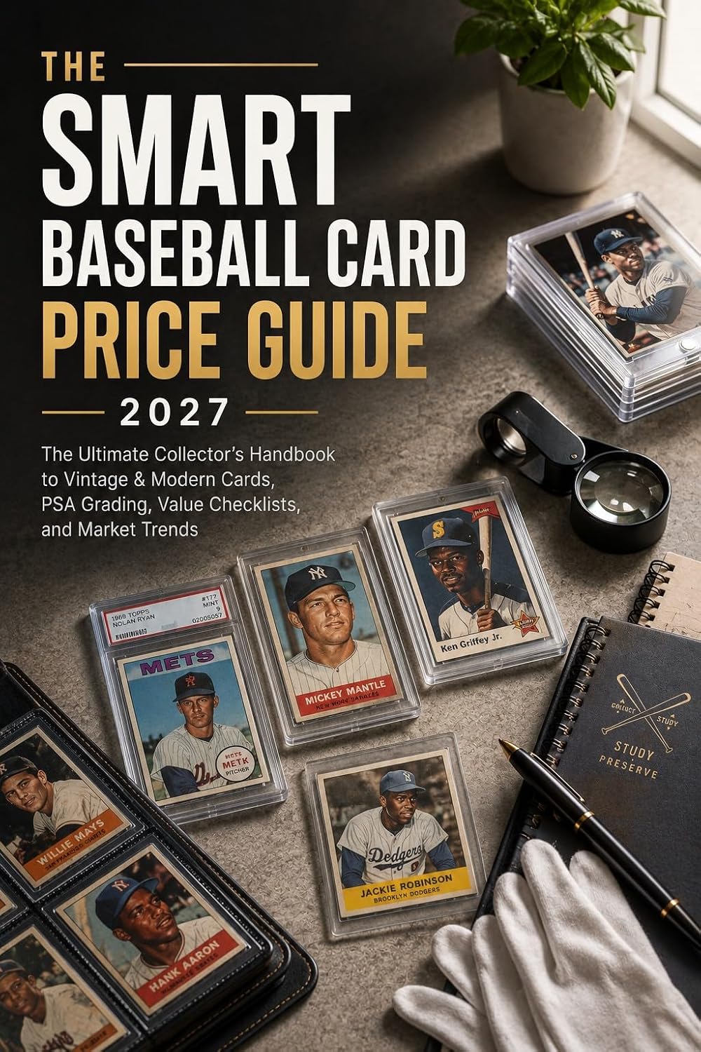 The Smart Baseball Card Price Guide 2027: The Ultimate Collector’s Handbook to Vintage & Modern Cards, PSA Grading, Value Checklists, and Market Trends