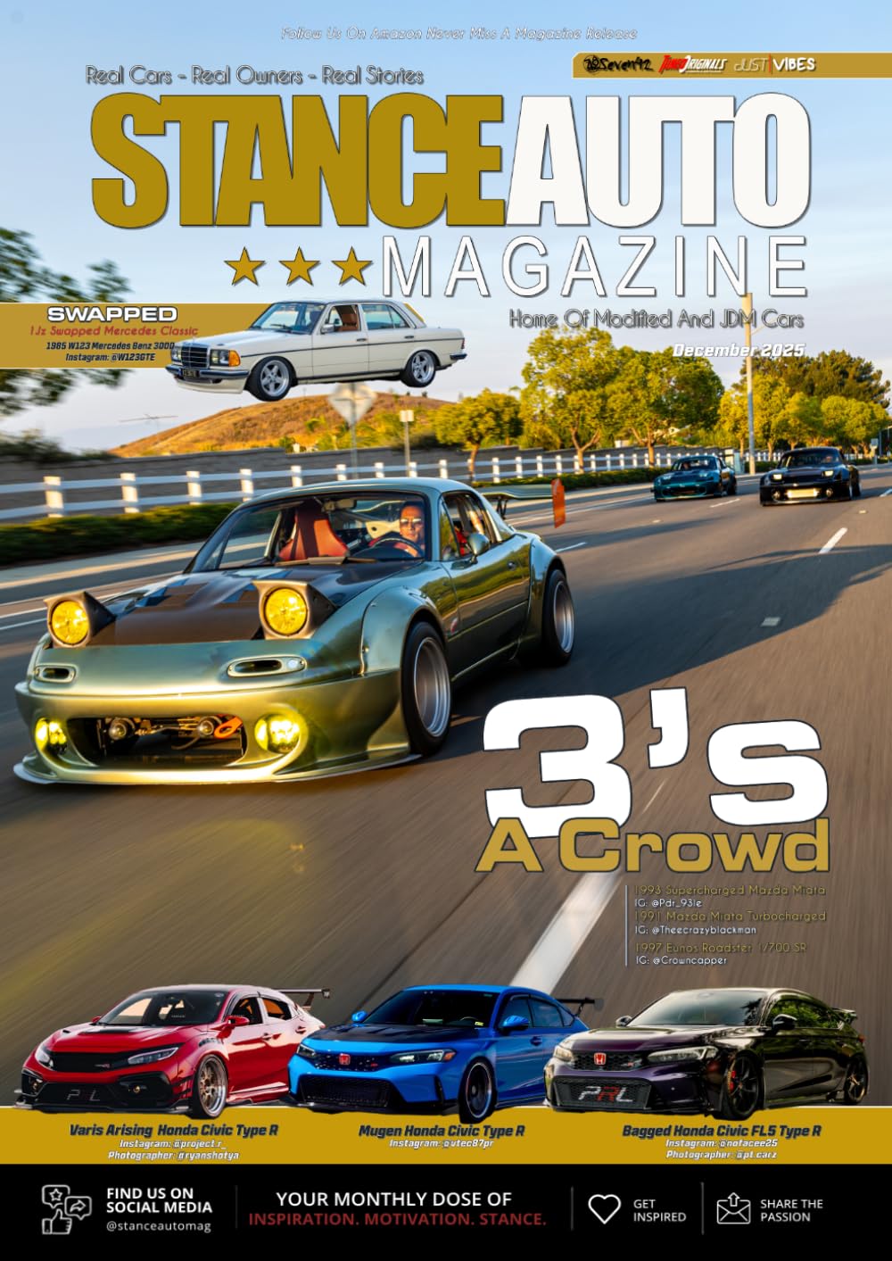 Stance Auto Magazine December 2025: The Modified Car Magazine (Stance Auto Magazine: 2025 Monthly Collection)