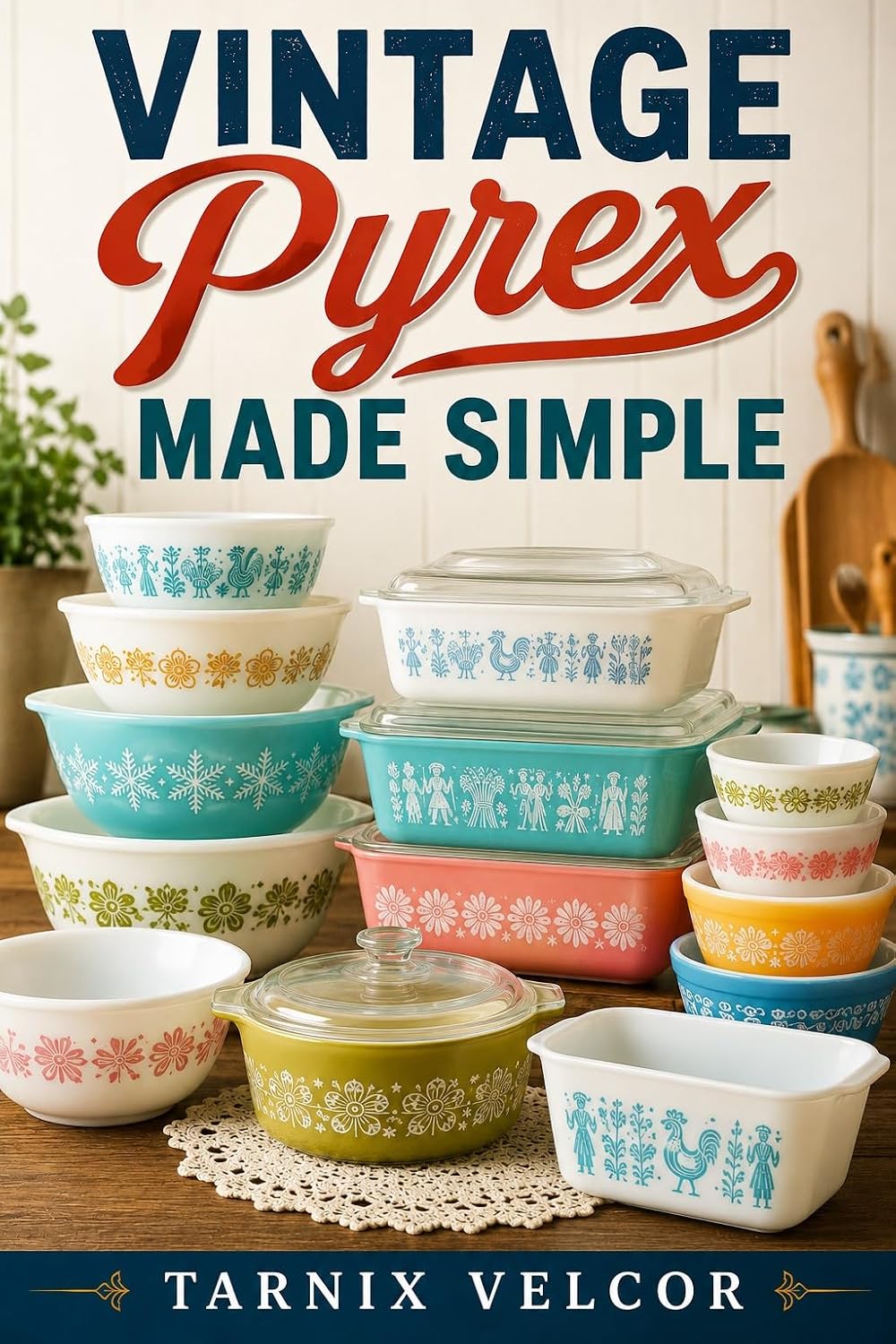VINTAGE Pyrex MADE SIMPLE : A Beginner Step-by-Step Guide to Collecting, Identifying, and Understanding Vintage Glassware