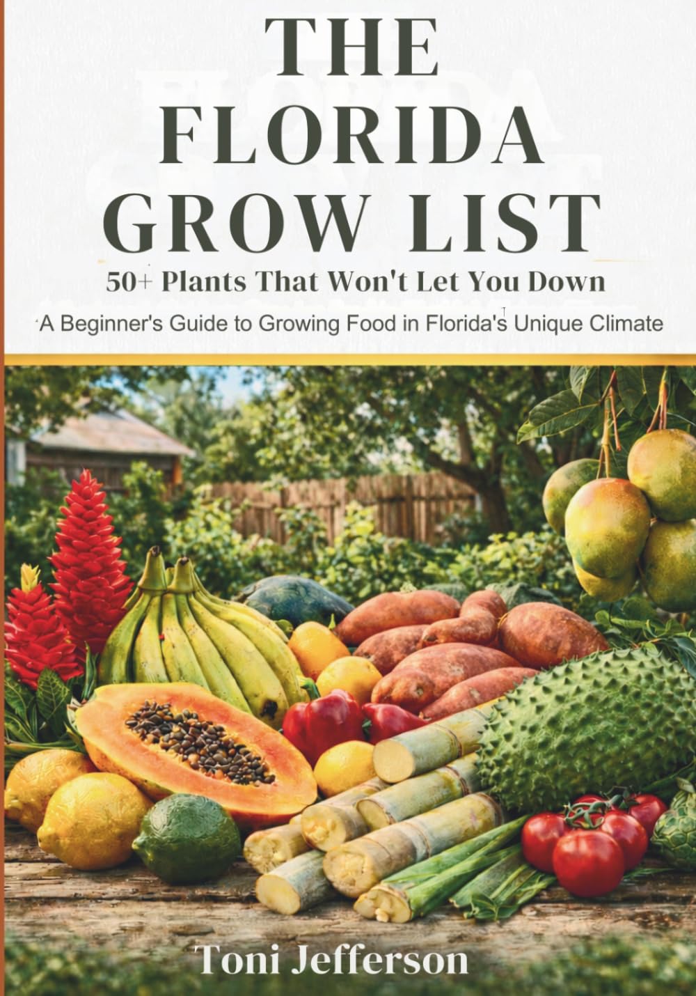 The Florida Grow List: 50+ Plants That Won't Let You Down: A Beginner's Guide to Growing Food in Florida's Unique Climate