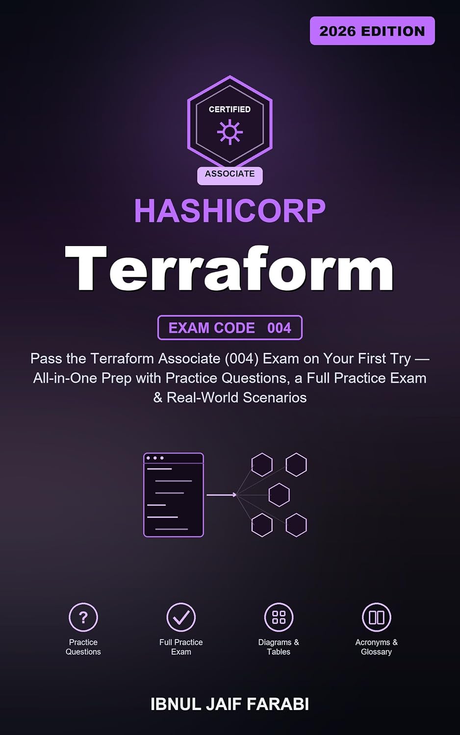 HashiCorp Terraform Associate Study Guide 2026: Pass the Terraform Associate (004) Exam on Your First Try — All-in-One Prep with Practice Questions, a ... & DevOps Certification Study Guides Book 5)