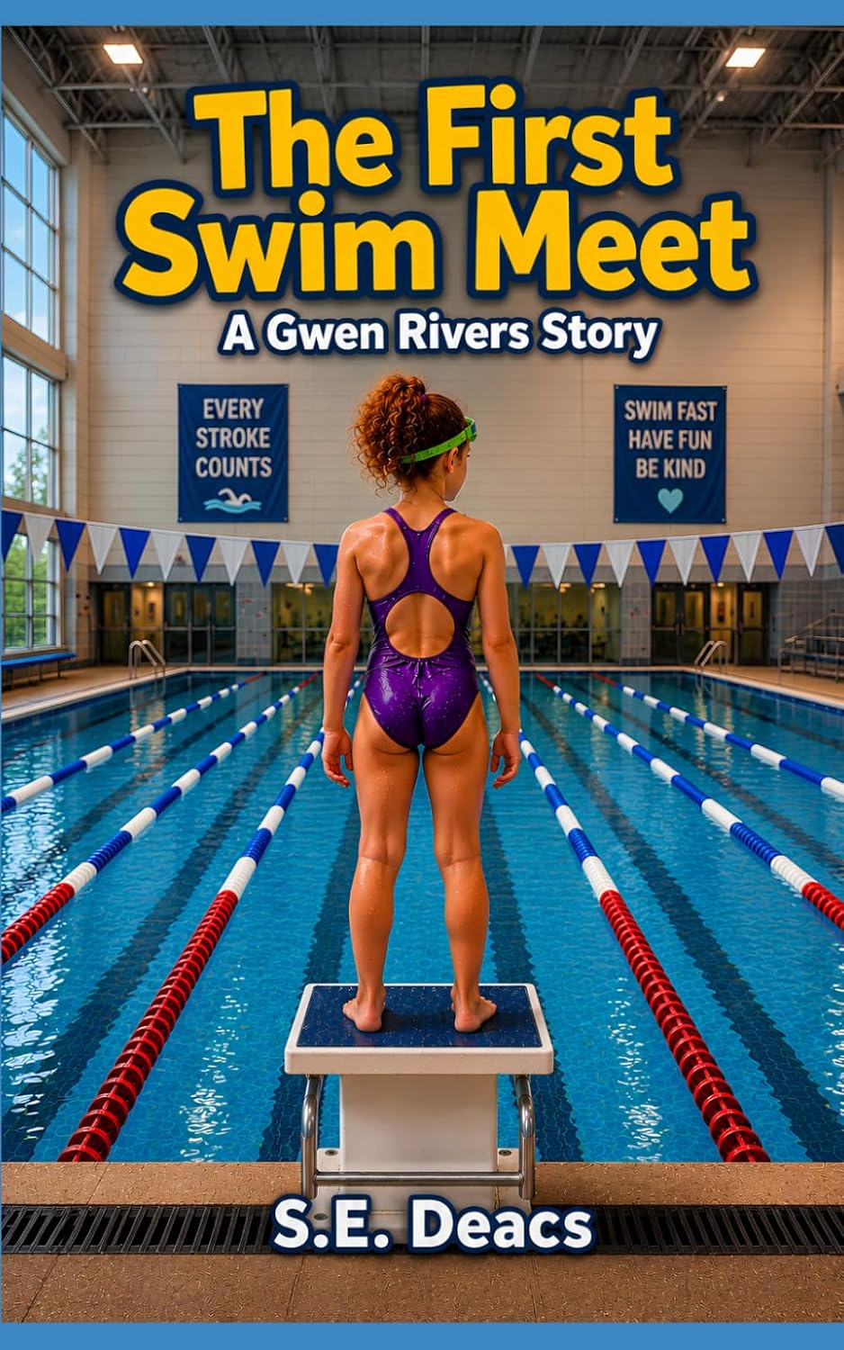 The First Swim Meet: Breathe, Glide, Believe (Willowbank Swimming Club Series)