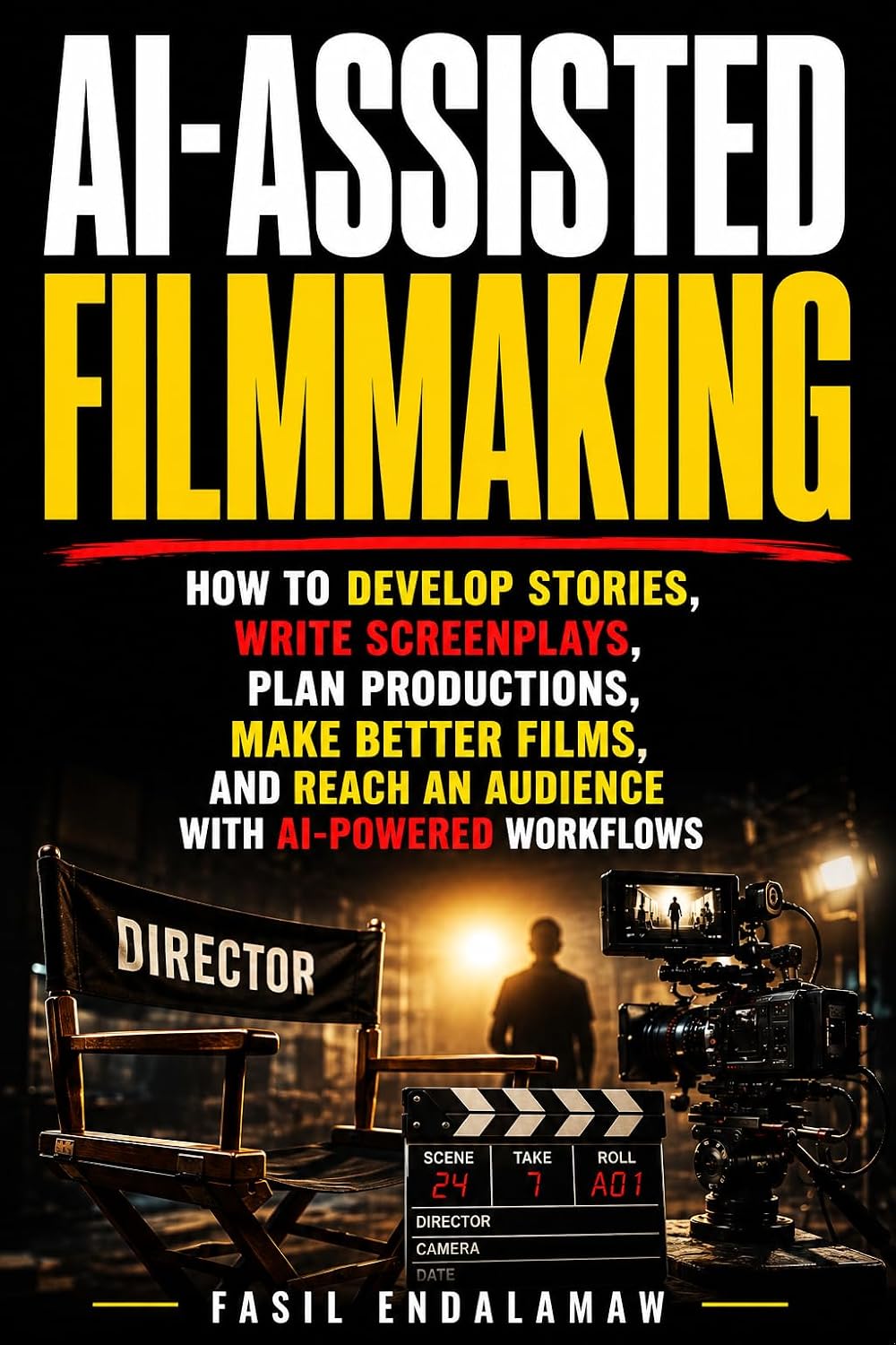 AI-ASSISTED FILMMAKING: How to Develop Stories, Write Screenplays, Plan Productions, Make Better Films, and Reach an Audience With AI-Powered Workflows (AI-ASSISTED DIGITAL CREATION SERIES)