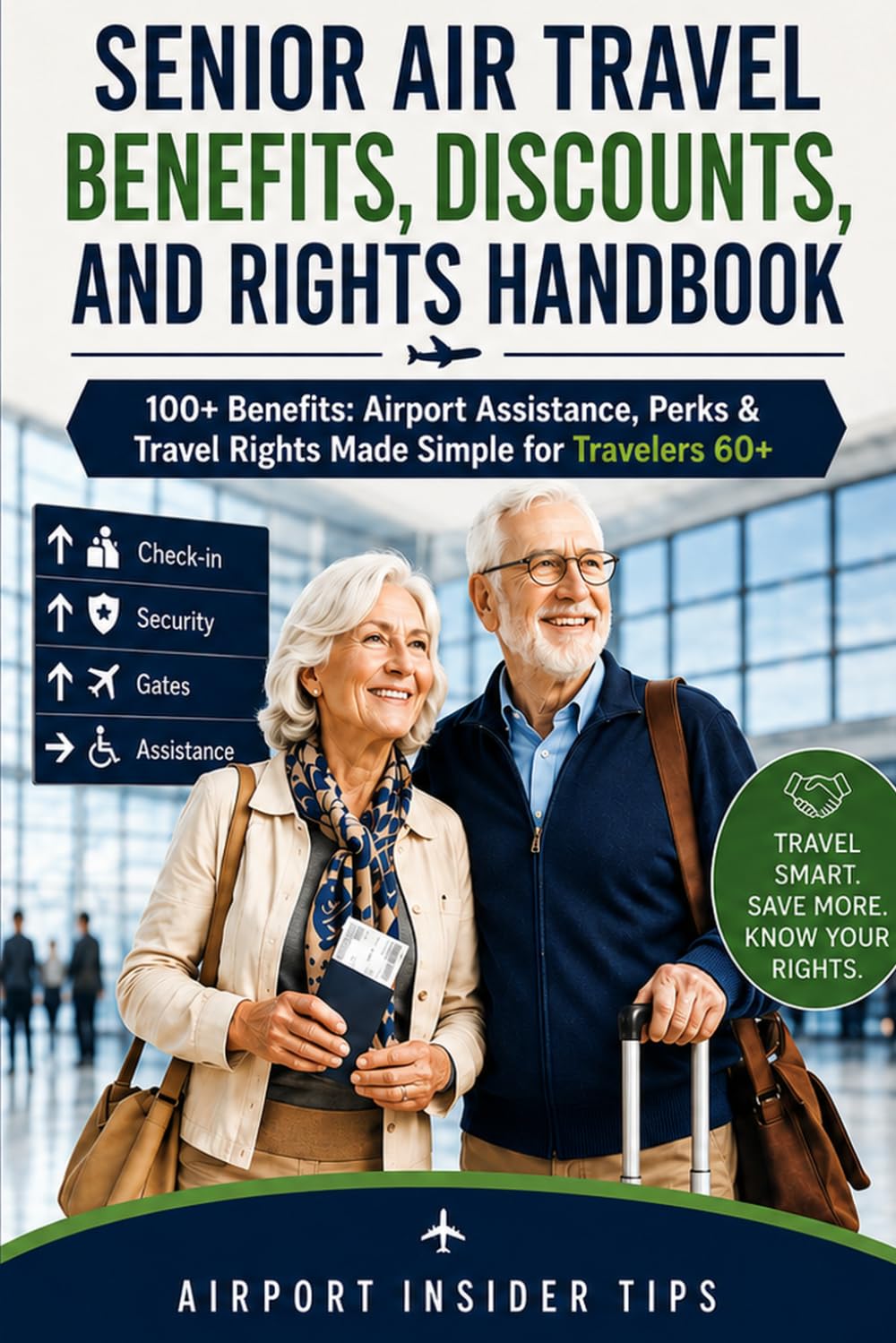 Senior Air Travel Benefits, Discounts, and Rights Handbook: Airport Assistance, TSA Help, Senior Discounts & Passenger Rights Made Simple for Travelers 60+ (Senior Travel Savings & Benefits)