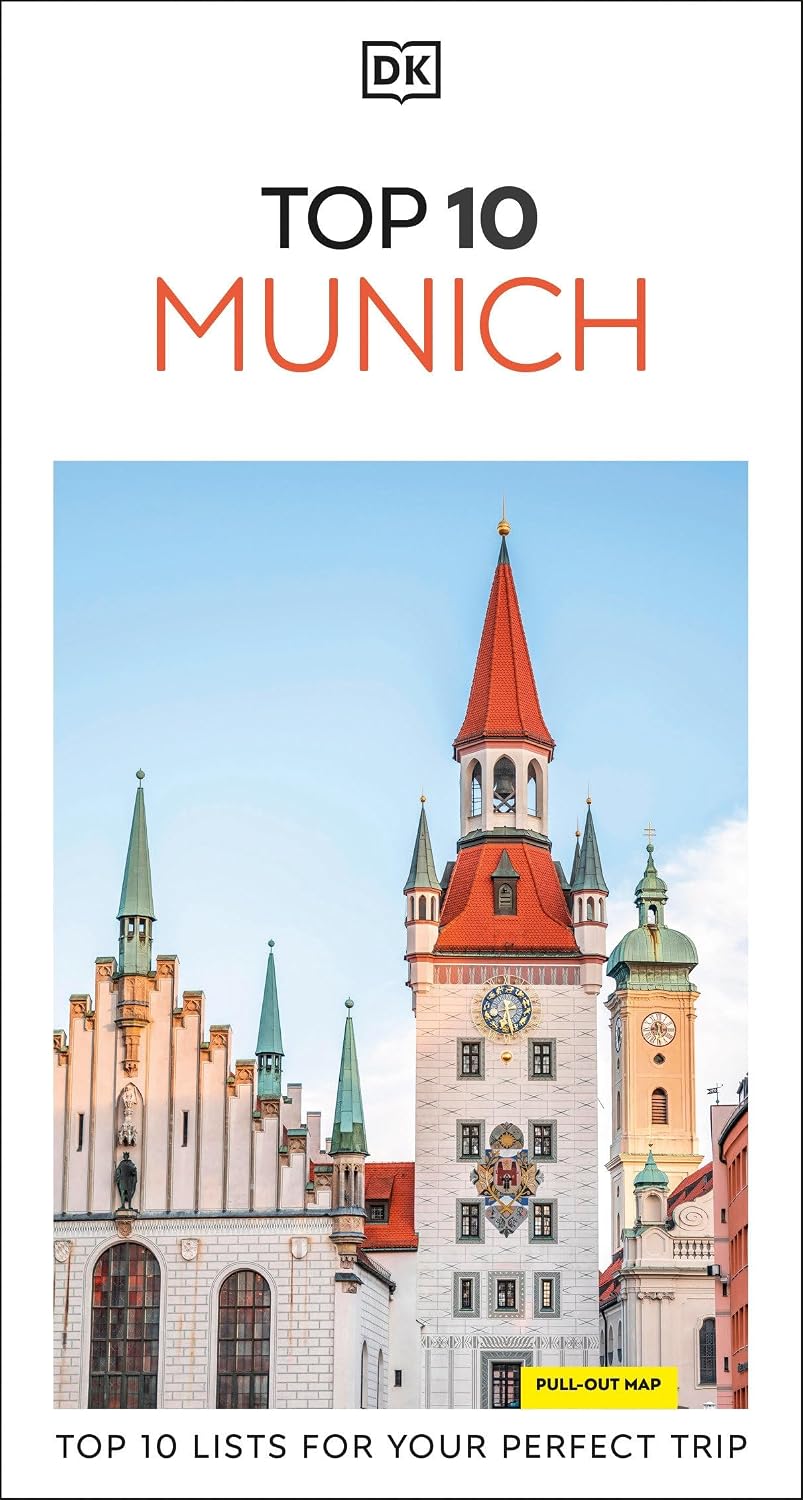 DK Top 10 Munich: Top 10 lists for your perfect trip, plus an all-weather folded map (Pocket Travel Guide)