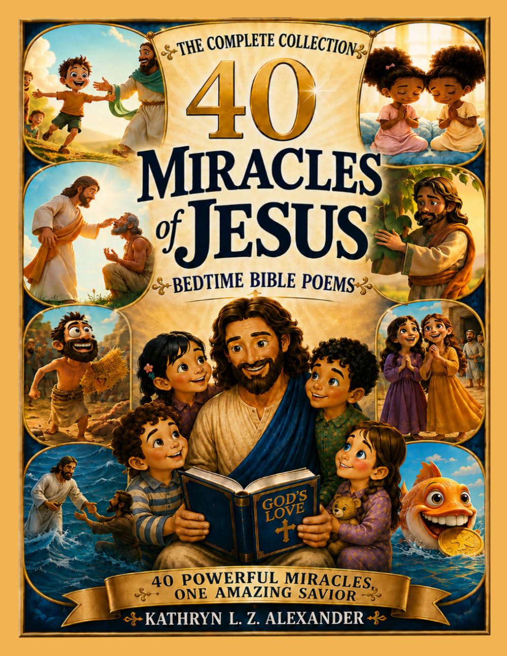 Miracles of Jesus - 40 Bedtime Bible Poems: The Complete Collection