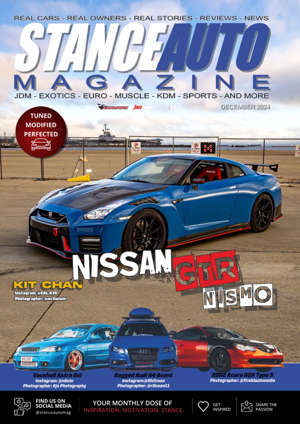 Stance Auto Magazine December 2024: European Modified Cars (Stance Auto Magazine: 2024 Monthly Collection)