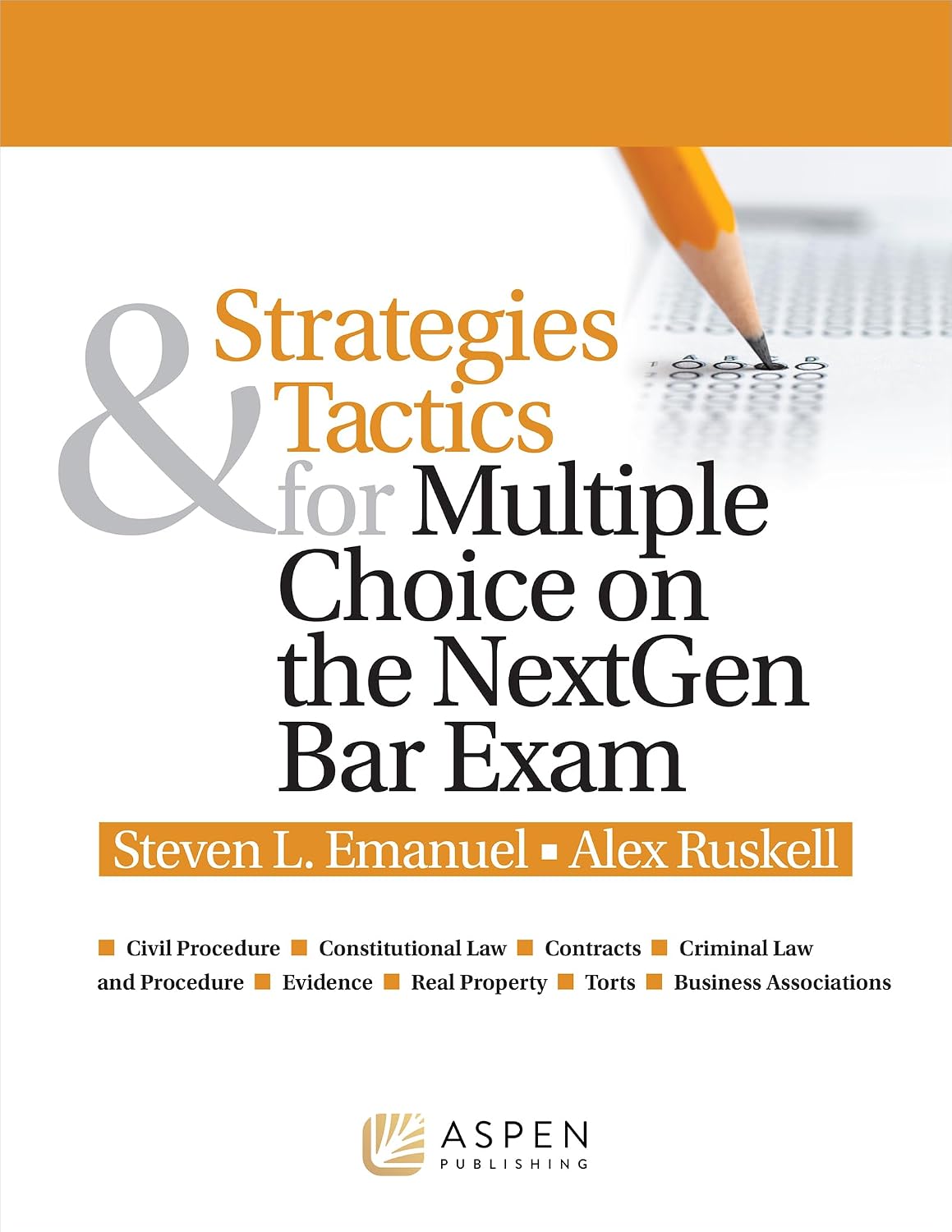 Strategies & Tactics for Multiple Choice on the NextGen Bar Exam