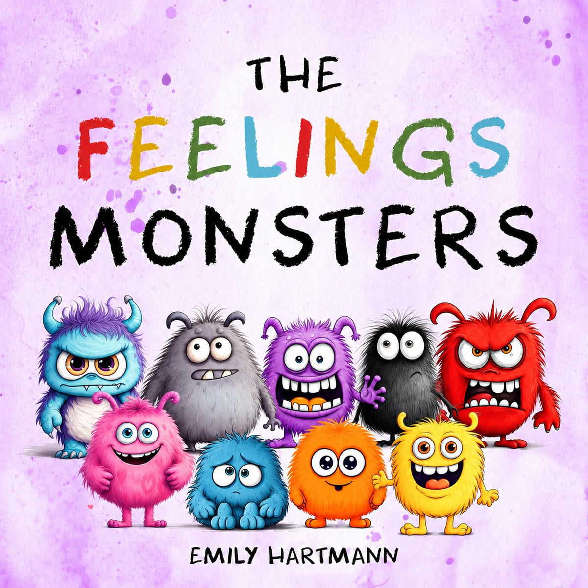 The Feelings Monsters: Children's Book About Emotions and Feelings, Kids Preschool Ages 3 -5 (Emotional Regulation 1)