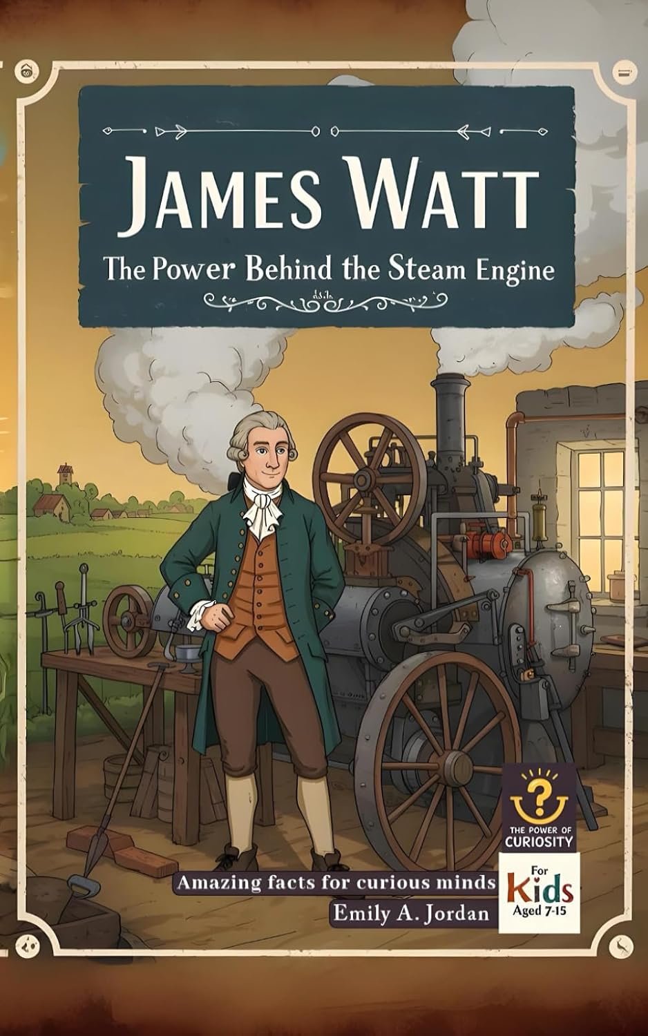 James Watt - The Power Behind the Steam Engine: Amazing facts for curious minds (The Power of Curiosity)