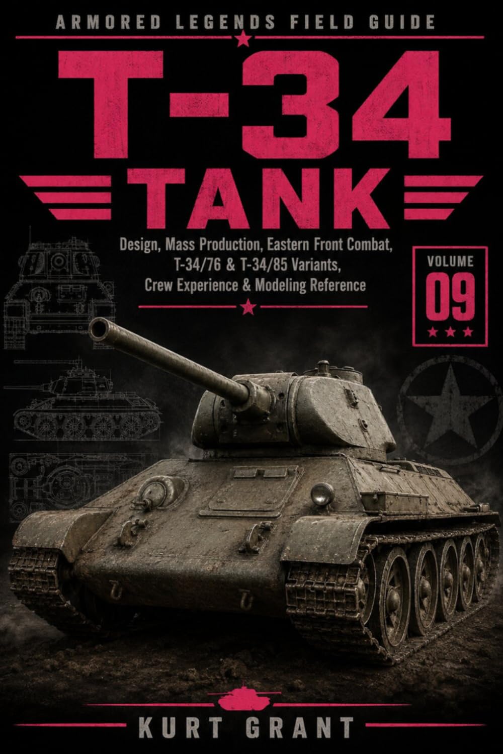 T-34 Tank: Design, Mass Production, Eastern Front Combat, T-34/76 & T-34/85 Variants, Crew Experience & Modeling Reference (Armored Legends Field Guide)