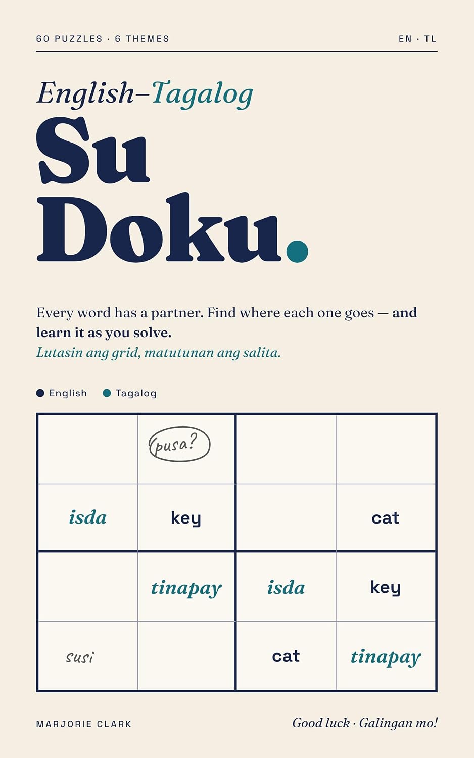 Tagalog - English Su Doku (Su Doku for Learning Languages)