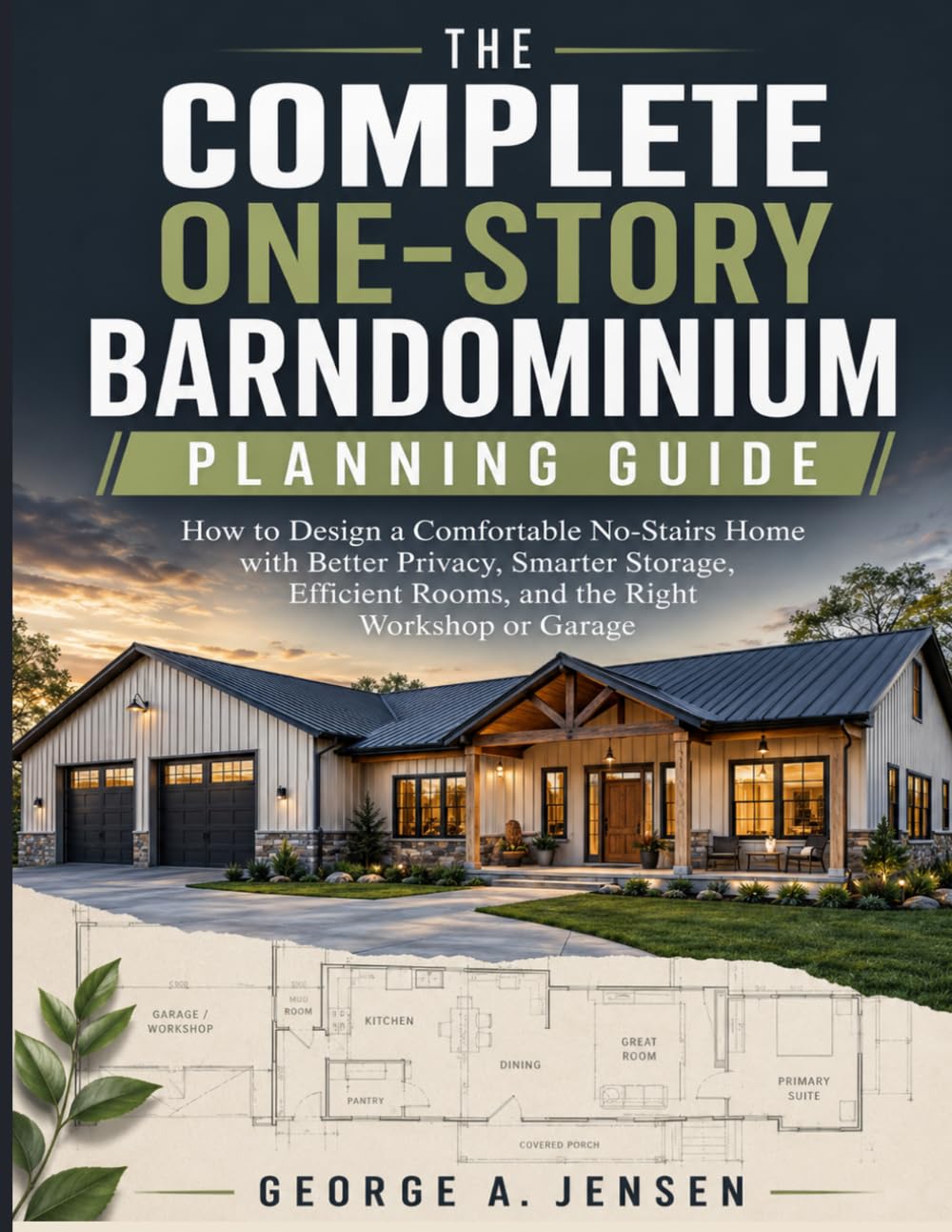 The Complete One-Story Barndominium Planning Guide: How to Design a Comfortable No-Stairs Home with Better Privacy, Smarter Storage, Efficient Rooms, and the Right Workshop or Garage