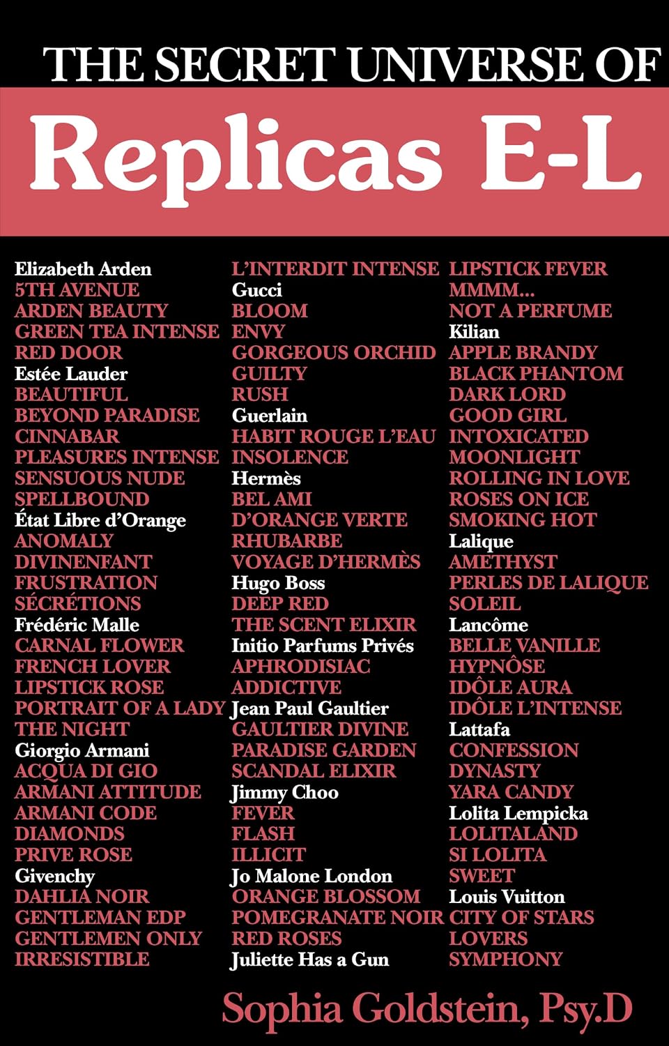 The Secret Universe of Replicas: E Through L: A Perfume Recipe Book with 709 Indexed Fragrances, 700 Professional-Style Formulas, 703 DIY Recipes, and ... (The Secret Universe of Perfumery 5)