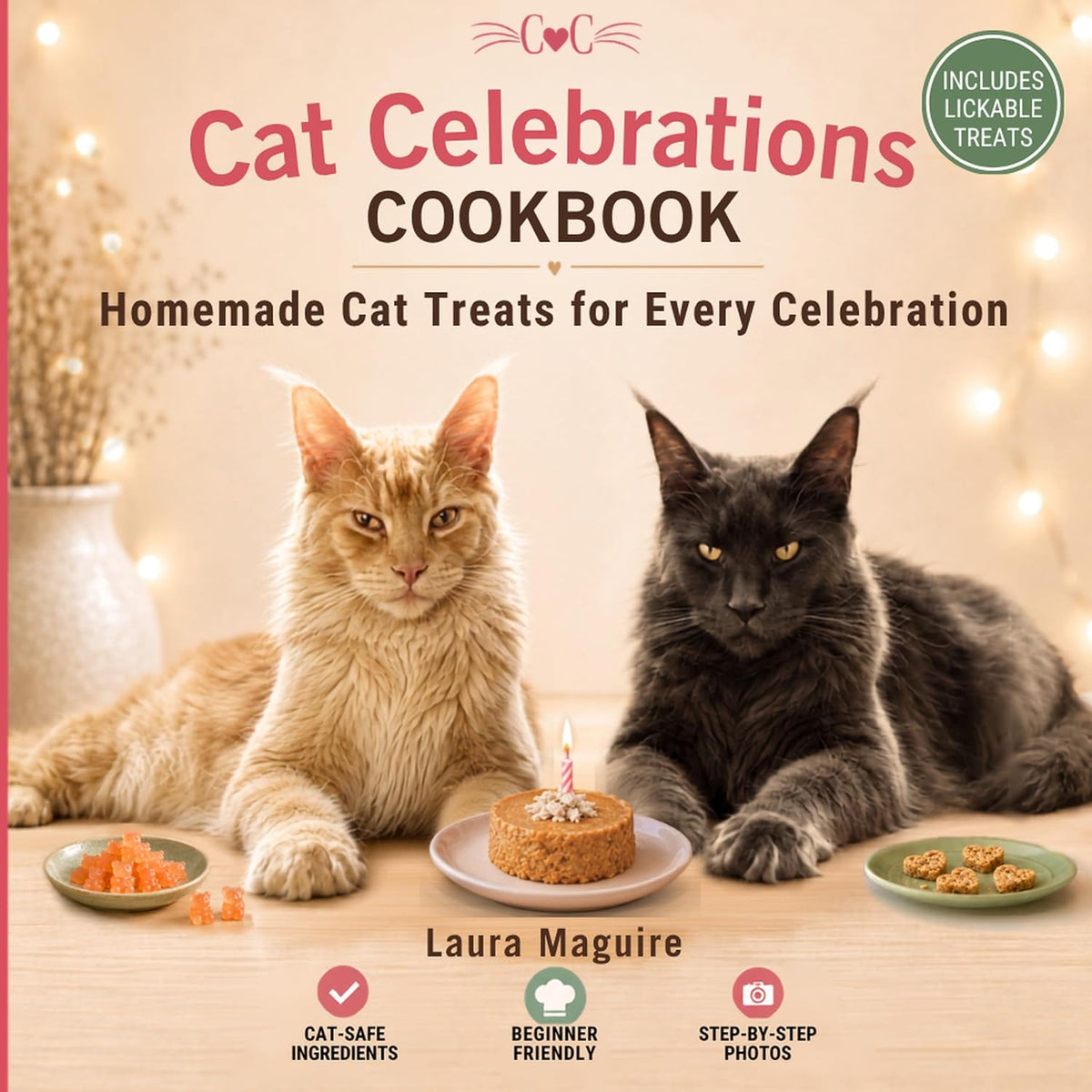Cat Celebrations Cookbook - 17 Homemade Cat Treat Recipes: Simple Treats, Special Moments