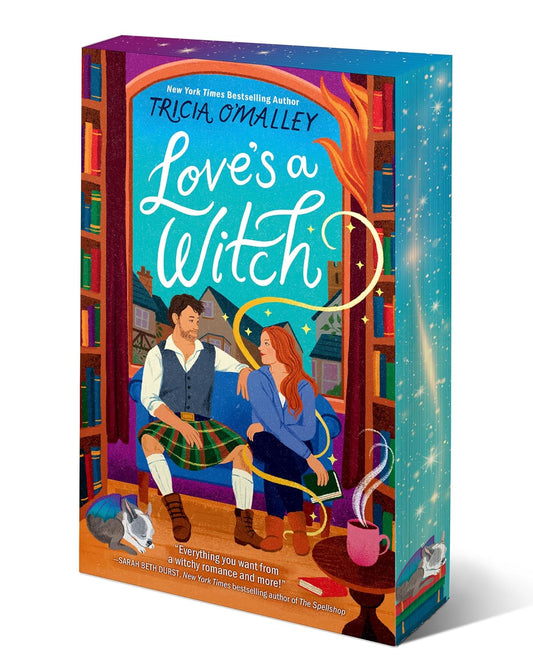 Love's a Witch: A Cozy Fantasy Romance (The Scottish Charms Series)