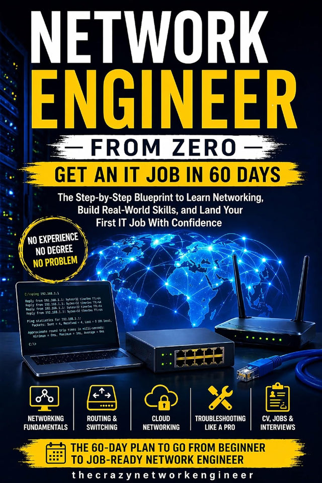 Network Engineer from Zero: Get an IT Job in 60 Days