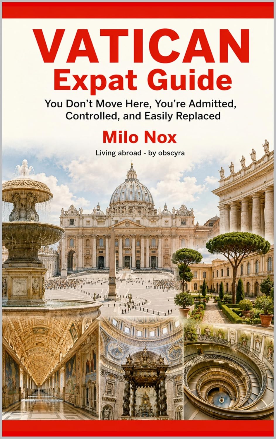 VATICAN Expat Guide: You Don’t Move Here, You’re Admitted, Controlled, and Easily Replaced (Living Abroad by Obscyra Book 107)
