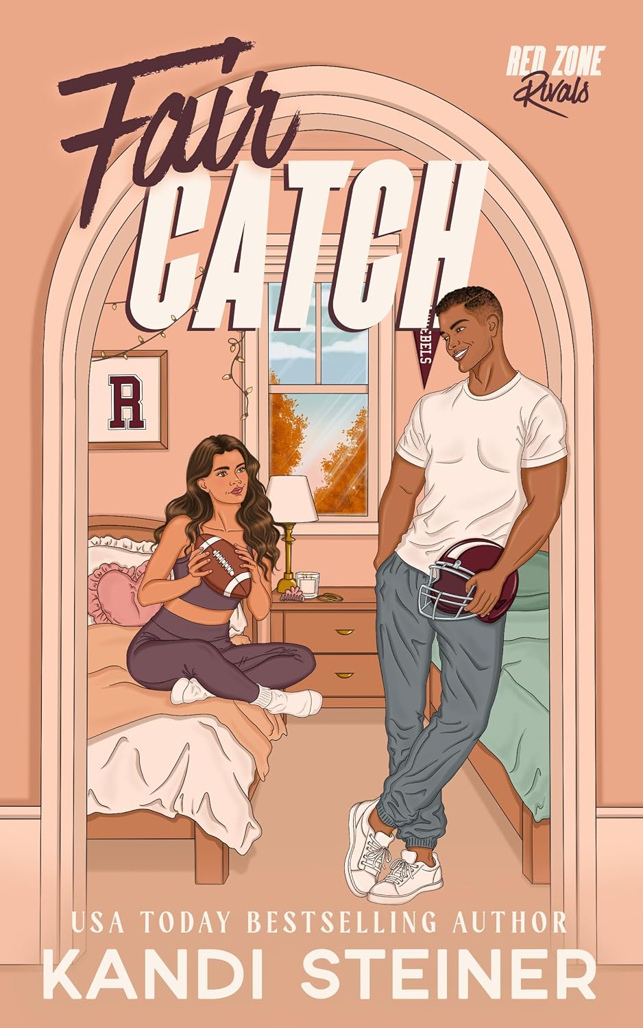 Fair Catch: An Enemies-to-Lovers Roommate Sports Romance (Red Zone Rivals)