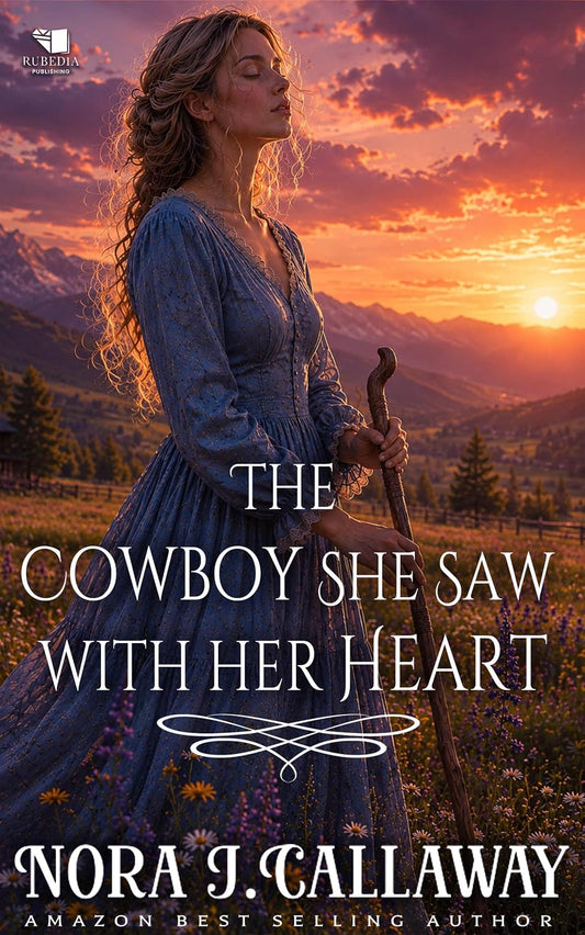 The Cowboy She Saw with Her Heart: A Western Historical Romance Book