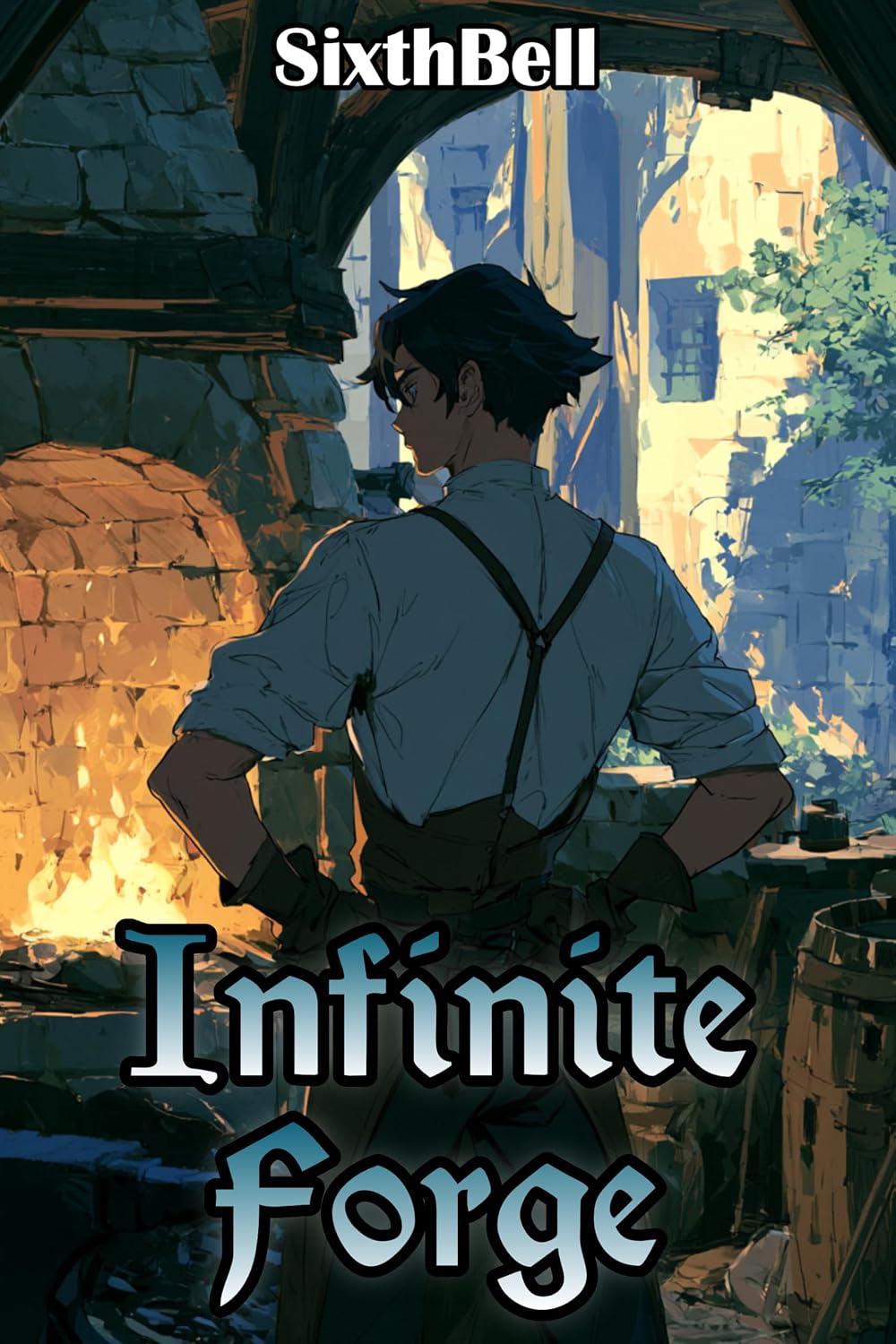 Infinite Forge: OP MC Cozy Crafting Slice of Life Litrpg (Forging Without Limits Book 1)
