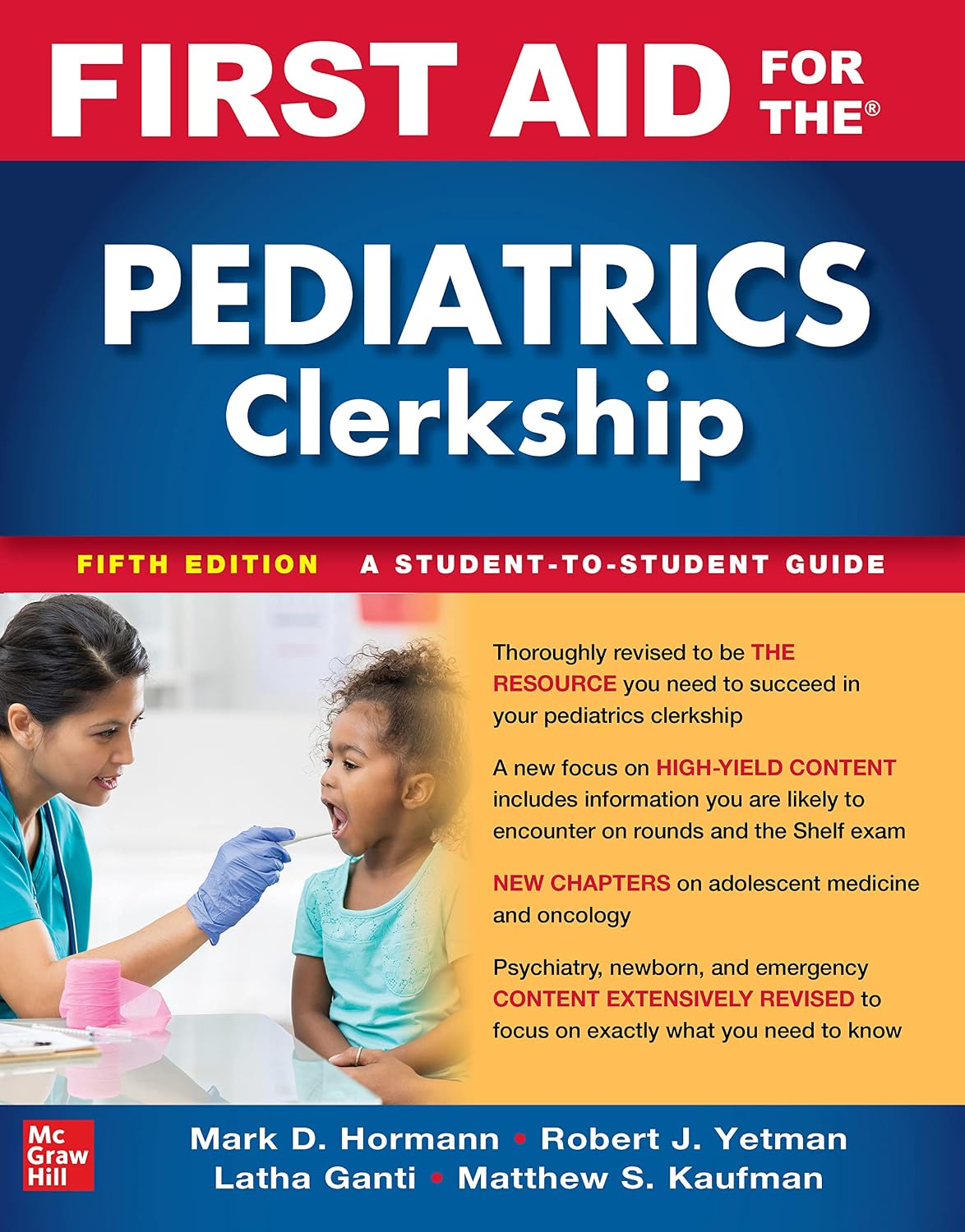 First Aid for the Pediatrics Clerkship, Fifth Edition