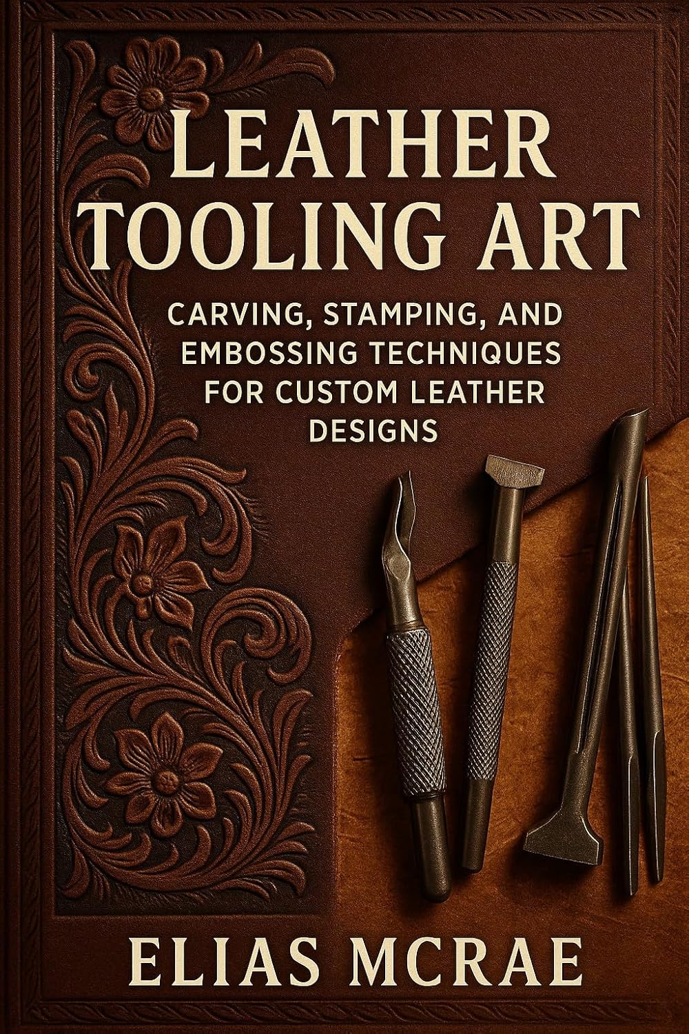 Leather Tooling Art: Carving, Stamping, and Embossing Techniques for Custom Leather Designs: A Comprehensive Guide