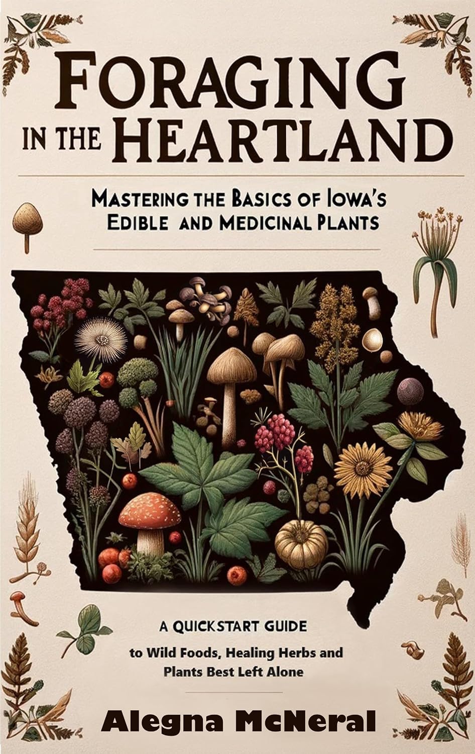 Foraging in the Heartland: Mastering the Basics of Iowa’s Edible and Medicinal Plants: A QuickStart Guide to Wild Foods, Healing Herbs and Plants Best Left Alone