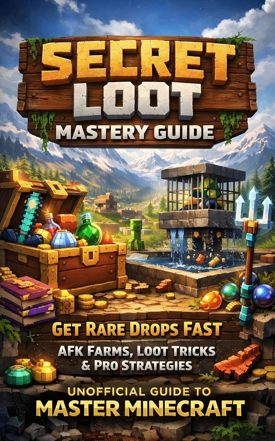 Secret Loot Mastery Guide: The Ultimate Unofficial Minecraft Guide: Get Rare Drops from Zombies Using AFK Farms, Smart Looting and Advanced Strategies ... Minecraft Pro Tips & Secret Strategies)