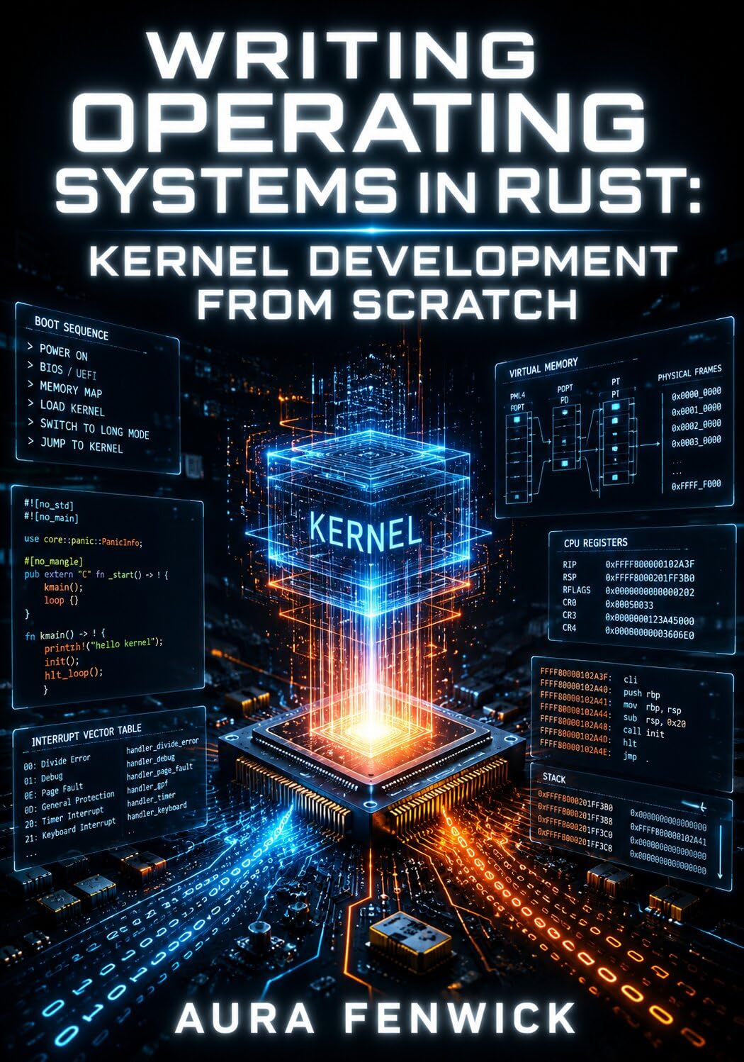 WRITING OPERATING SYSTEMS IN RUST: KERNEL DEVELOPMENT FROM SCRATCH: Bootloaders, Memory Management, and Low-Level System Programming