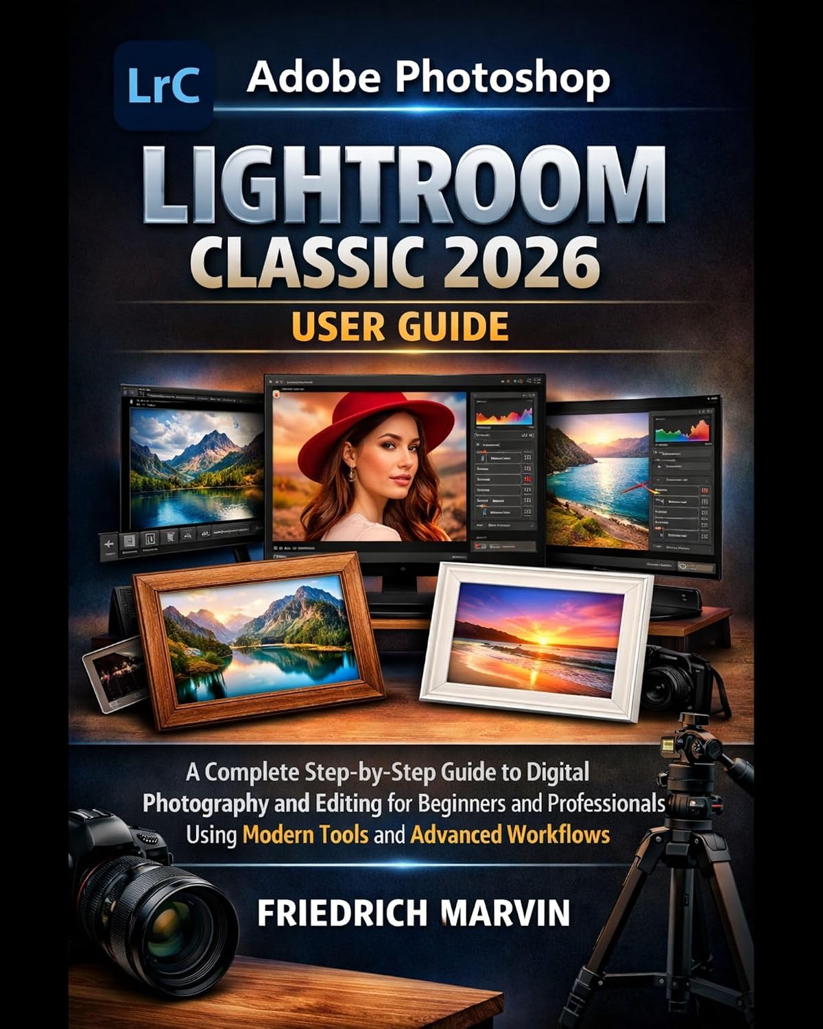 Adobe Photoshop Lightroom Classic 2026 User Guide: A Complete Step-by-Step Guide to Digital Photography and Editing for Beginners and Professionals Using Modern Tools and Advanced Workflows